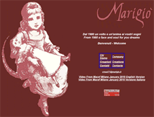 Tablet Screenshot of marigio.it